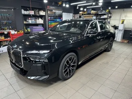 BMW 7시리즈 740d, 크롬 딜리트(크롬 죽이기) 부분 랩핑 / 강남구 역삼동