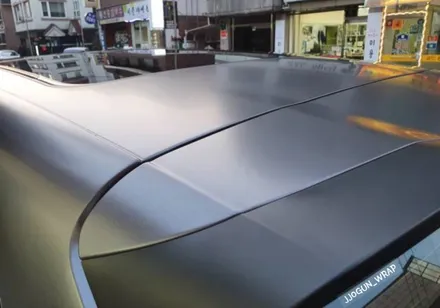 강남. 양재동. 서초 [ 포르쉐 카이엔 S ] 3M 사틴 다크 그레이 전체 랩핑 시공하기 / 서초, 강남, 양재