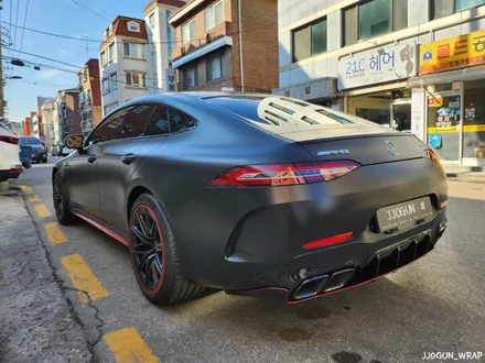 메르세데스 - 벤츠 GT 43 AMG  전체 무광 PPF 및 크롬 딜리트(크롬 죽이기), 포인트 랩핑 강남 양재동 자동차 드레스 업 전문 쪼군샵 / 서초, 강남, 양재