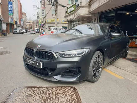 오묘한 매력에 빠진, BMW M 850i 클리프 디자인 전체 무광 PPF 크롬 딜리트(크롬 죽이기) / 서초, 강남, 양재