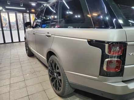 레인지로버 보그, Matte Gray Aluminum(매트 그레이 알루미늄) 전체 래핑 + 블랙 패키지 / 서초, 강남, 양재