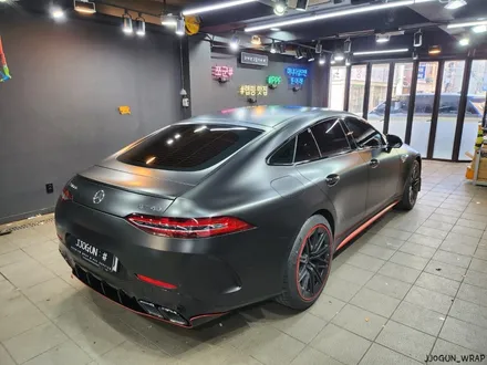 메르세데스 - 벤츠 GT 43 AMG  전체 무광 PPF 및 크롬 딜리트(크롬 죽이기), 포인트 랩핑 강남 양재동 자동차 드레스 업 전문 쪼군샵 / 서초, 강남, 양재