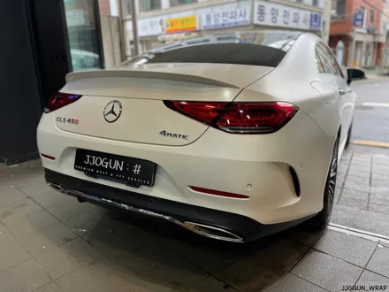 벤츠 CLS 450, 시공 불량으로 인한 부분 PPF 재시공 강남 양재동 자동차 드레스 업 전문 쪼군샵 / 서초, 강남, 양재