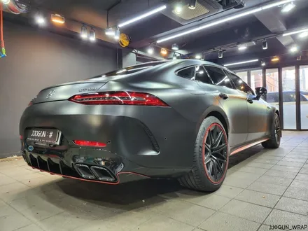 메르세데스 - 벤츠 GT 43 AMG  전체 무광 PPF 및 크롬 딜리트(크롬 죽이기), 포인트 랩핑 강남 양재동 자동차 드레스 업 전문 쪼군샵 / 서초, 강남, 양재