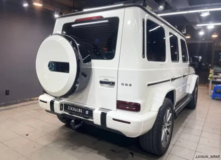 G 바겐 맛집, 메르세데스-벤츠 G63 AMG 지바겐 나이트 패키지(블랙 패키지) 시공은 쪼군샵 :) 강남 양재동 자동차 드레스 업 전문 / 서초, 강남, 양재