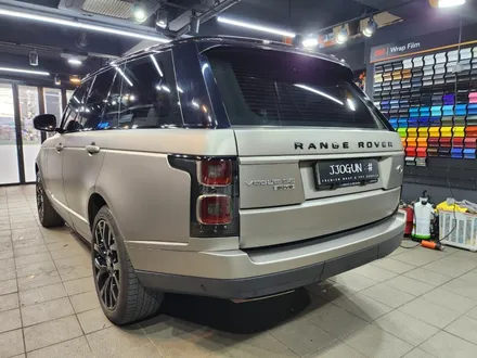 레인지로버 보그, Matte Gray Aluminum(매트 그레이 알루미늄) 전체 래핑 + 블랙 패키지 / 서초, 강남, 양재