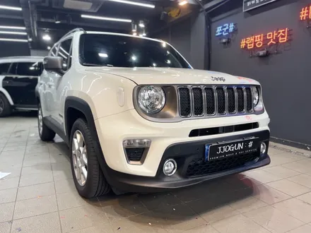 JEEP RENEGADE(지프 레니게이드), 루시드 옐로 전체 랩핑 및 사틴 블랙 부분 랩핑 강남 양재동 자동차 드레스 업 전문 쪼군샵 / 서초, 강남, 양재
