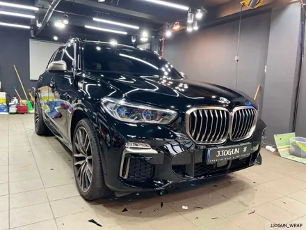 도장면 보호는 필수!! 랩핑 효과와 보호까지 한방에, 강렬한 BMW X5 전체 블랙 PPF 강남 양재동 자동차 드레스 업 전문 쪼군샵 / 서초, 강남, 양재