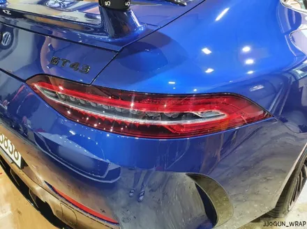 [ 벤츠 AMG GT 43 ] : 테일램프 톤 다운 스모그 필름 PPF / 서초, 강남, 양재