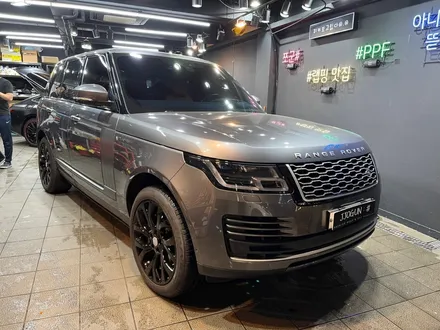 레인지로버 보그, Matte Gray Aluminum(매트 그레이 알루미늄) 전체 래핑 + 블랙 패키지 / 서초, 강남, 양재