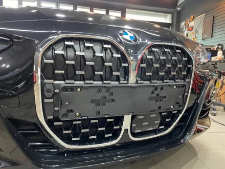 BMW 420 i 그릴 크롬 딜리트(크롬 죽이기) 부분 랩핑 / 서초, 강남, 양재