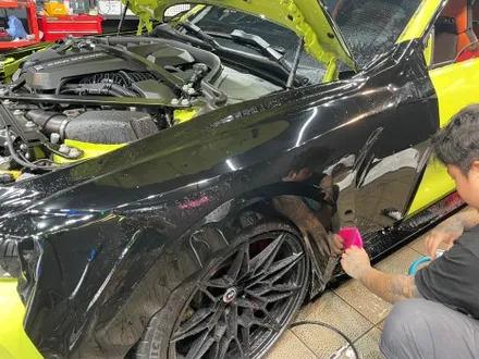 시크해졌어, BMW M4 전체 블랙 PPF 및 실내 글로스 블랙 부분 랩핑, / 서초, 강남, 양재