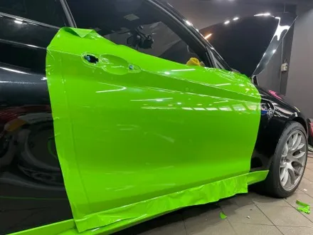 BMW M2 전체 랩핑 제거 후, 비닐 프로그 Gloss Thyme Green(글로스 타임 그린) 재시공 / 서초, 강남, 양재