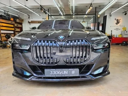 BMW 750e 그릴 및 윈도우 몰딩 크롬 딜리트(크롬 죽이기) / 서초, 강남, 양재