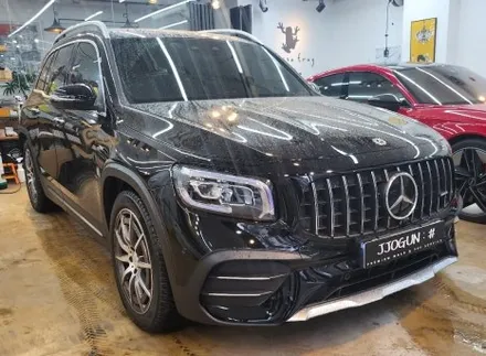 메르세데스 벤츠 GLB 35 AMG 크롬 딜리트(크롬 죽이기) 부분 랩핑 / 강남구 역삼동