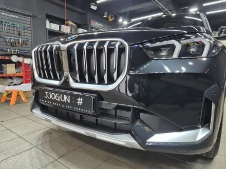 BMW X1 크롬 딜리트(크롬 죽이기) 부분 랩핑 시공 / 강남구 역삼동