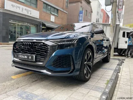 아우디 RS Q8 오토컷 전체 PPF 시공으로 도장면 보호하기, 강남 양재동 자동차 드레스 업 전문 쪼군샵 / 서초, 강남, 양재