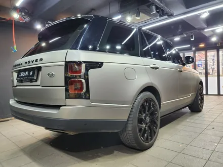 레인지로버 보그, Matte Gray Aluminum(매트 그레이 알루미늄) 전체 래핑 + 블랙 패키지 / 서초, 강남, 양재
