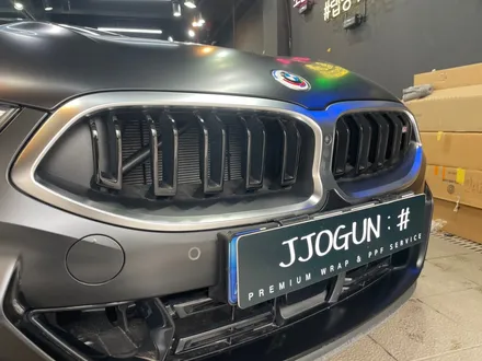오묘한 매력에 빠진, BMW M 850i 클리프 디자인 전체 무광 PPF 크롬 딜리트(크롬 죽이기) / 서초, 강남, 양재