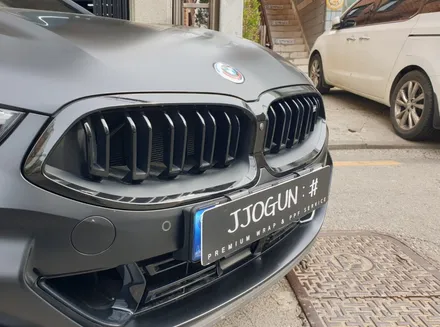 오묘한 매력에 빠진, BMW M 850i 클리프 디자인 전체 무광 PPF 크롬 딜리트(크롬 죽이기) / 서초, 강남, 양재