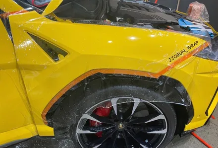 강남. 양재동. 서초 슈퍼 대형 SUV [ 람보르기니 우루스 ] 블락 포디 전체 PPF 시공하기 / 서초, 강남, 양재