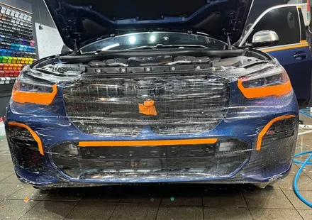 작지만 큰 드레스 업을 느낄 수 있는 시공!! BMW X5 크롬 죽이기 및 부분 PPF, / 서초, 강남, 양재