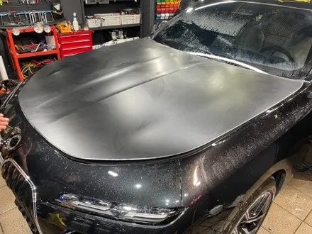 BMW 740 i 전체 무광 PPF 및 크롬 딜리트(크롬 죽이기) 시공 / 서초, 강남, 양재
