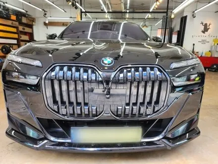 BMW 750e 그릴 및 윈도우 몰딩 크롬 딜리트(크롬 죽이기) / 서초, 강남, 양재