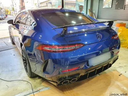 [ 벤츠 AMG GT 43 ] : 테일램프 톤 다운 스모그 필름 PPF / 서초, 강남, 양재