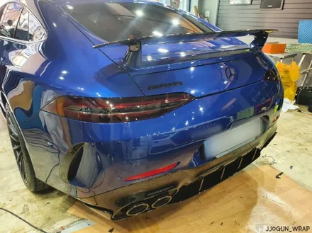 [ 벤츠 AMG GT 43 ] : 테일램프 톤 다운 스모그 필름 PPF / 서초, 강남, 양재