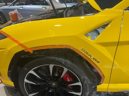 강남. 양재동. 서초 슈퍼 대형 SUV [ 람보르기니 우루스 ] 블락 포디 전체 PPF 시공하기 / 서초, 강남, 양재
