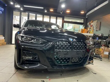 BMW 420 i 그릴 크롬 딜리트(크롬 죽이기) 부분 랩핑 / 서초, 강남, 양재