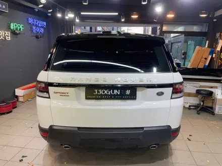 레인지로버 스포츠 루프 스킨 부분 랩핑 시공!! / 서초, 강남, 양재