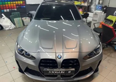 강남 역삼동 자동차 랩핑샵, BMW M3, 프론트 및 부분 PPF 시공 / 서초, 강남, 양재