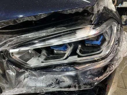 강남, 양재동 자동차 PPF, BMW X6 사고 차량 전면부 PPF 시공하기!! / 강남구 역삼동