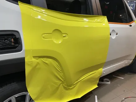 JEEP RENEGADE(지프 레니게이드), 루시드 옐로 전체 랩핑 및 사틴 블랙 부분 랩핑 강남 양재동 자동차 드레스 업 전문 쪼군샵 / 서초, 강남, 양재