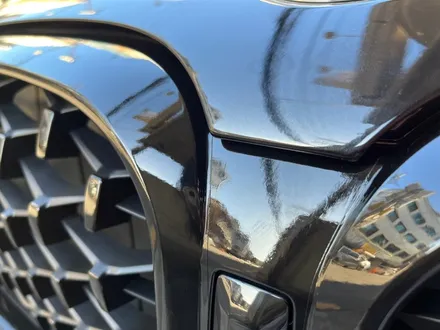 스포티한 BMW X4, 무광 실버 그릴 랩핑, 일명 크롬 딜리트(크롬 죽이기) 부분 랩핑 / 서초, 강남, 양재