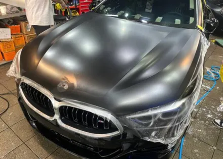 오묘한 매력에 빠진, BMW M 850i 클리프 디자인 전체 무광 PPF 크롬 딜리트(크롬 죽이기) / 서초, 강남, 양재