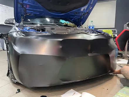 매력이 넘쳐서 담을 수가 없는, BMW 320 i 사틴 블랙 전체 및 루프 스킨 유광 블랙 랩핑 / 서초, 강남, 양재