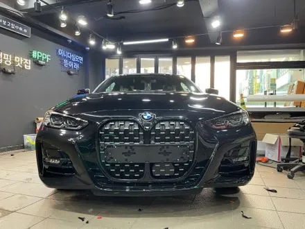 BMW 420 i 그릴 크롬 딜리트(크롬 죽이기) 부분 랩핑 / 서초, 강남, 양재