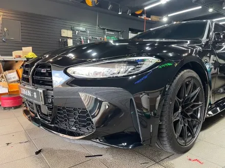 시크해졌어, BMW M4 전체 블랙 PPF 및 실내 글로스 블랙 부분 랩핑, / 서초, 강남, 양재