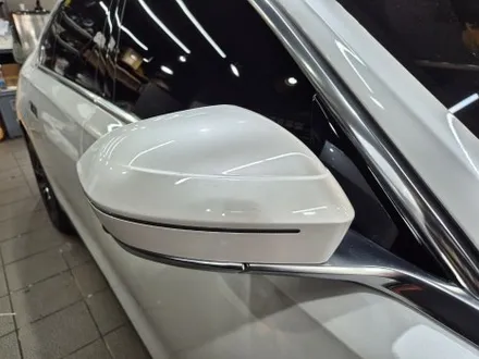 BMW 7시리즈 그릴 및 사이드미러 부분 랩핑 시공, / 강남구 역삼동