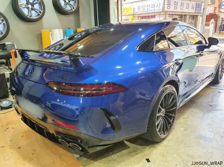 [ 벤츠 AMG GT 43 ] : 테일램프 톤 다운 스모그 필름 PPF / 서초, 강남, 양재