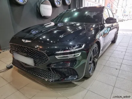 강남. 양재동. 과천 [ GENESIS G70 ] 스모그 필름(라이트 필름) 시공하기 / 서초, 강남, 양재