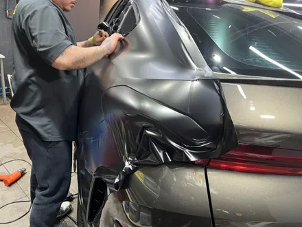 BMW X6 사틴 블랙 전체 랩핑 및 블랙 패키지, 강남 양재동 자동차 드레스 업 맛집 쪼군샵 / 서초, 강남, 양재