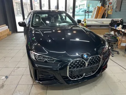 BMW 420 i 그릴 크롬 딜리트(크롬 죽이기) 부분 랩핑 / 서초, 강남, 양재