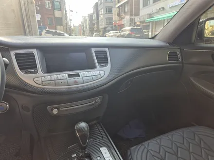 제네시스 BH 330 실내 카본 부분 랩핑 시공 / 강남구 역삼동