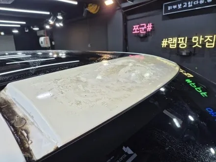 랜드로버 디스커버리 노후로 인한 블랙 패키지 재시공, / 강남구 역삼동