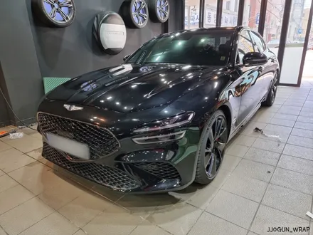 강남. 양재동. 과천 [ GENESIS G70 ] 스모그 필름(라이트 필름) 시공하기 / 서초, 강남, 양재