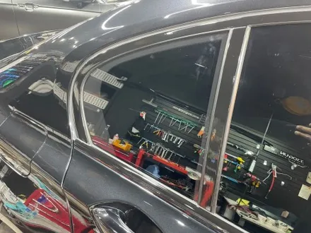 랩핑 맛집, 쪼군샵 BMW 740 LI 크롬 딜리트(크롬 죽이기) 시공, / 서초, 강남, 양재